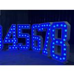 Customized Size Stainless Steel LED Marquee Letters for Outdoor Wedding Party