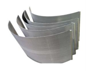 China 120 Solid Liquid Separation Sieve Bend Screen 99% Curved Customized wholesale