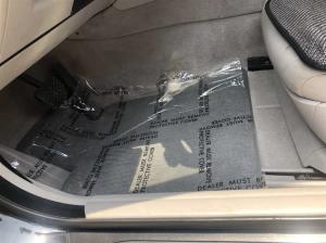China 21''*200' Dealer Must Remove Protective Cover Carcarez Clear Adhesive Car Carpet Protector Film wholesale