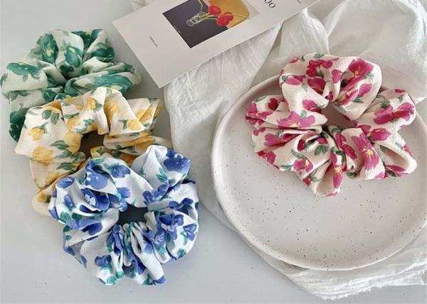 Summer fresh flower hair accessorie brocaded hair bands headwear wholesale ins
