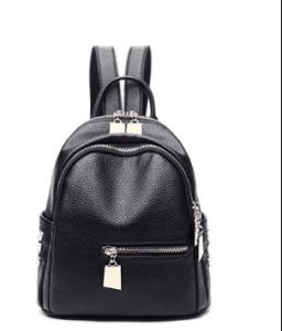 China Waterproof Leather 2017 Street Small Backpack Women Fashion Star Bag wholesale
