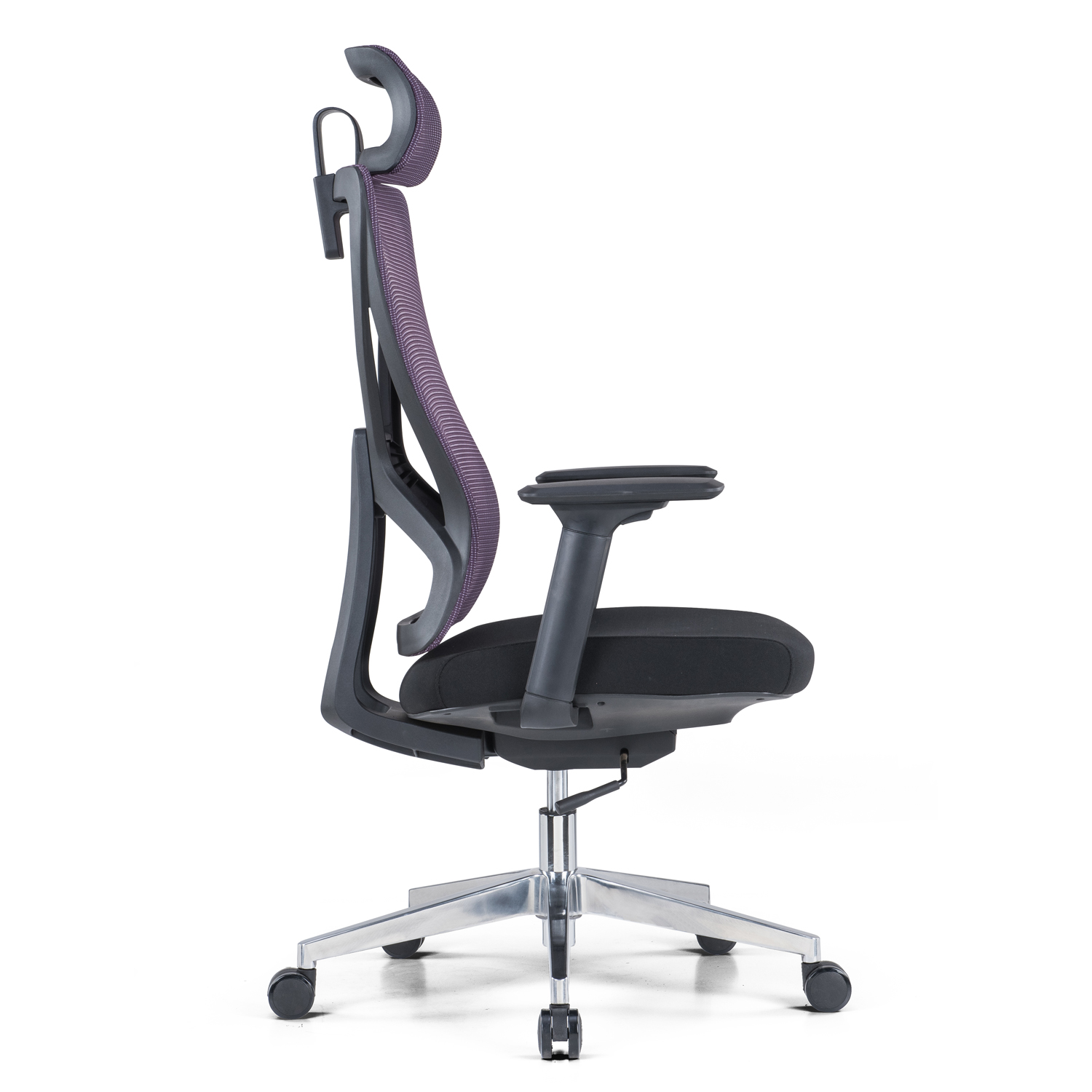 Modern Design Executive Mesh Chair with 3D Adjustable Swivel Headrest BIFMA Certified