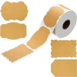 Custom Logo Packaging Label Stickers Matte Surface Finished