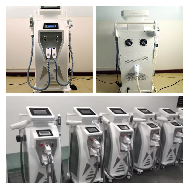 Opt Shr Ipl Hair Removal equipment Radio Frequency Facial Laser Tattoo Removal 3 In 1 Machine