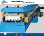 Galvanized Steel Deck Forming Machine 4kw Hydraulic Power
