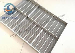 China Coal Washing Equipment Wedge Wire Sheets Stainless Steel 304 Materials wholesale