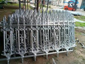 China Hot Dipped Galvanized Ornamental Cast Iron Fence Barrier Panels wholesale