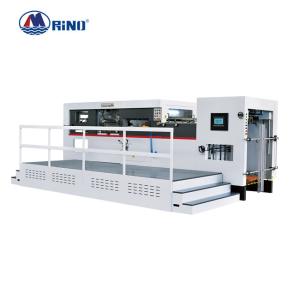 China 1060×760mm Carton Box Die Cutting Machine Feeding With Stripping wholesale