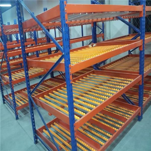 Light Duty Gravity Carton Flow Racking Shelving High Density Storage Custom Color