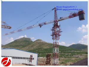 China good performance QTZ100(5020) topkit Tower Crane model wholesale
