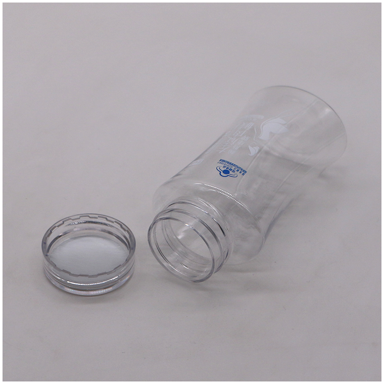 Design PET Collect Waist Bottle for Dietary Nutrition Supplement Capsule Pill Tablet