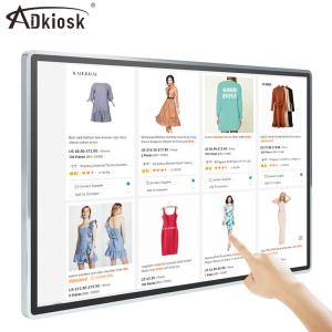 China Android FHD Advertising Digital Signage 55 Inch 65 Inch Advertising LCD Display on sale