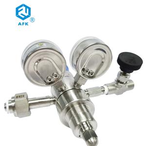 China CGA540 Cylinder High Pressure Regulator 3000psi AFK PTFE Vaspel wholesale
