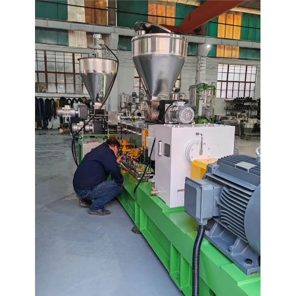 Wood Powder PE PP PVC PS Plastic Compounding Extruder Wpc Granulator Machine Wpc Pellets Machine