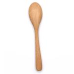 Durable Natural Handle Custom Logo BSCI Wooden Spoon For Baby