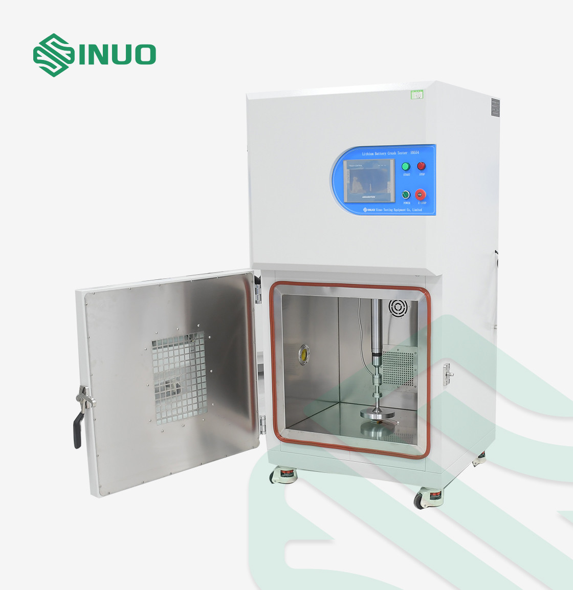 UL 1642 Lithium Battery Crush Battery Test Stroke 0～200mm Testing Equipment