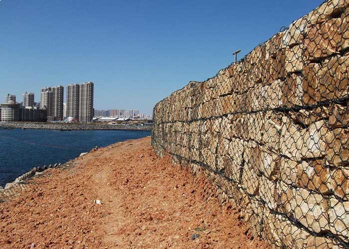 OHSAS 18001 Gabion Wire Mesh 2 Meter High