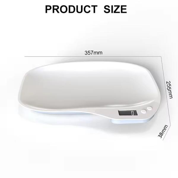 Livestock Scale Electronic Portable Precision Digital Pet Weight Scale for Puppy Rabbit Kitten Weight Loss 33lb/15kg 1g