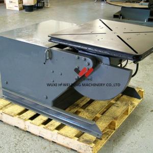 China Schneider Electric 1.2Ton Welding Rotary Positioner 0.67 Rpm Tiliting Speed Revolve wholesale