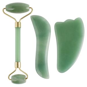 China Green Aventurine Face Roller Skin Care Jade Roller wholesale