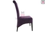 Featuring Button Velvet Metal Dining Chair Tufted High Back For Restaurant Hotel