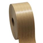 Water Activated Self Adhesive Kraft Paper Tape Reinforced Brown Kraft Eco Paper