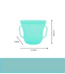 Food Grade Silicone Children'S Snack Cup Food Preservation Cup Baby Breast Milk