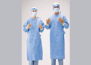 China Colorful Disposable Doctor Gown With Acid Resistant Alkali Resistant wholesale