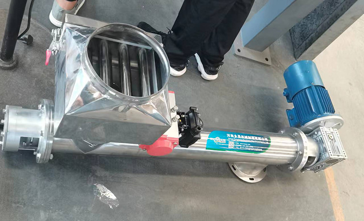 Flexible Shaftless Screw Auger Conveyor For Powder Granule Conveyor System