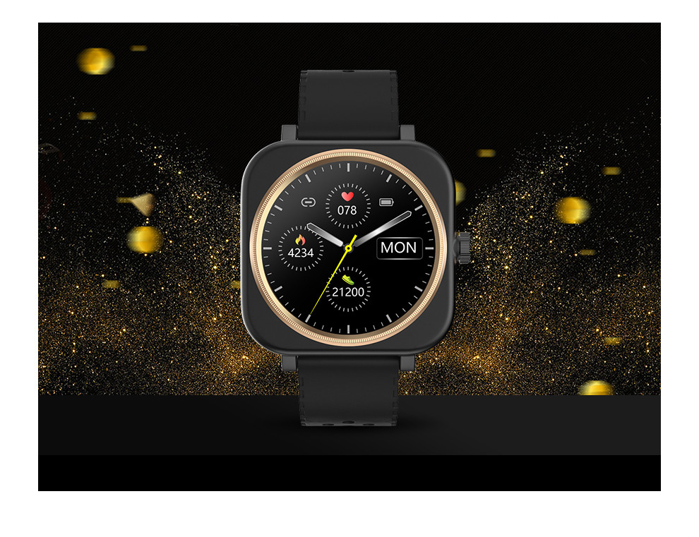 Android Phone Bluetooth IOT Devices 1.28inch Heart Rate Monitor Smartwatch W12