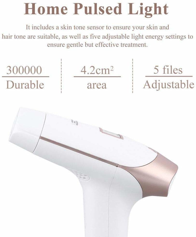 6 Light Levels 600-1200nm Home Laser Hair Removal Device