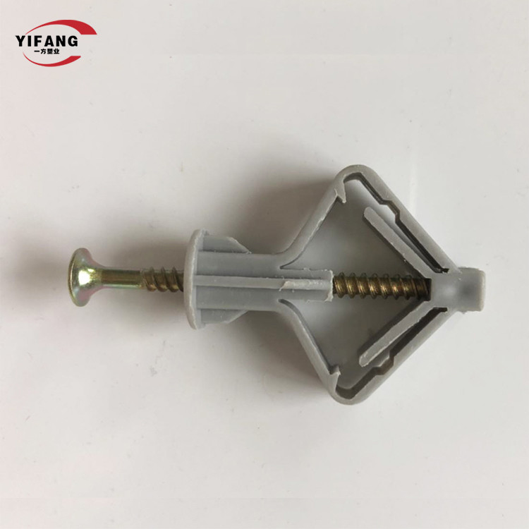 PE 13 X 36mm Vibration Retarding Plastic Wall Anchors