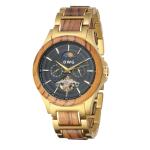 Wood Stainless Steel 18k Gold Automatic Mens Wrist Watches Waterproof