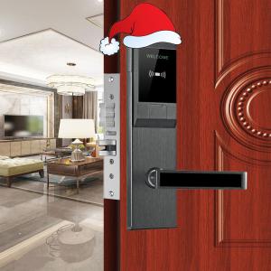 China AA Alkaline Key Card Door Locks Handle DSR 217 Free Management Software wholesale