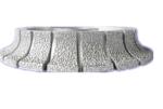 Vacuum Brazed Industrial Diamond Grinding Wheels Optional Size For Jewelry /