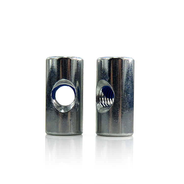 Imperial Measurement System M1-M16 Brass Hex Dowel Barrel Nuts for Furniture Assembly