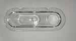 Custom Injection Molding PE/PP Transparent Plastic Base Plastic Parts