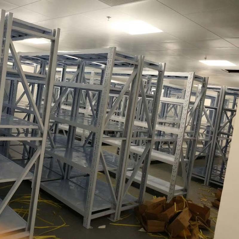 Adjustable Warehouse Custom Warehouse Racking With Black / Orange Shelves