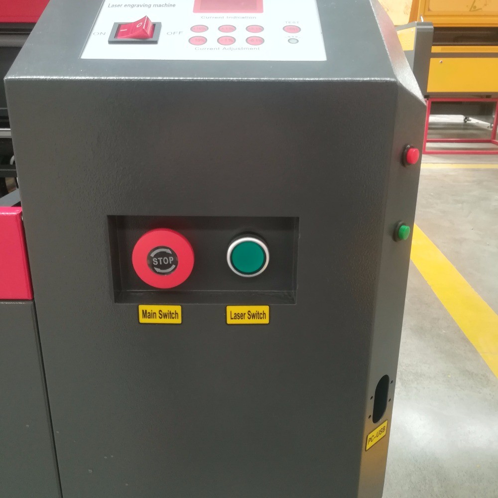 50W Laser engraver machine 400*400mm 440 with up and down table and air blower for DIY gift or crafts