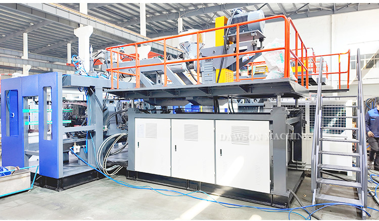Fully Automatic 20L Jerry Can Double Station HDPE Bottle Jerry Can Blowing Making Tank Container Jar Jug Extrusion Blow Molding Machine