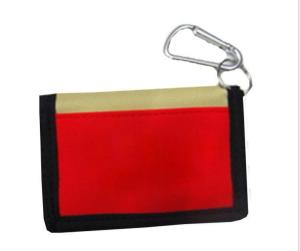 China Unisex Promotional Nylon Wallets , Customized Nylon Sports Wallet wholesale