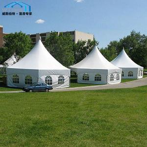 China Strong Aluminum Octagonal Party Tent PVC Cover Grass Anchors Lining wholesale