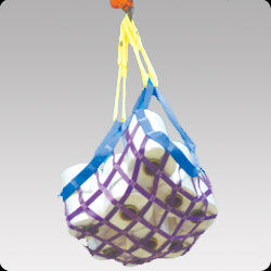 High Carrying Capacity Cargo Lifting Net 4m * 4m High Flexibility Adaptability