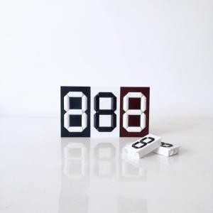 China 95*55*18mm Gas Price Sign Numbers Plastic Small Digital Number Display wholesale