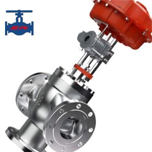 China General Electric Control Valve Straight Travel Three Way Control Valve wholesale