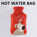 Autumn Winter Christmas 2.4mm Rubber Hot Water Bag Hand Warming