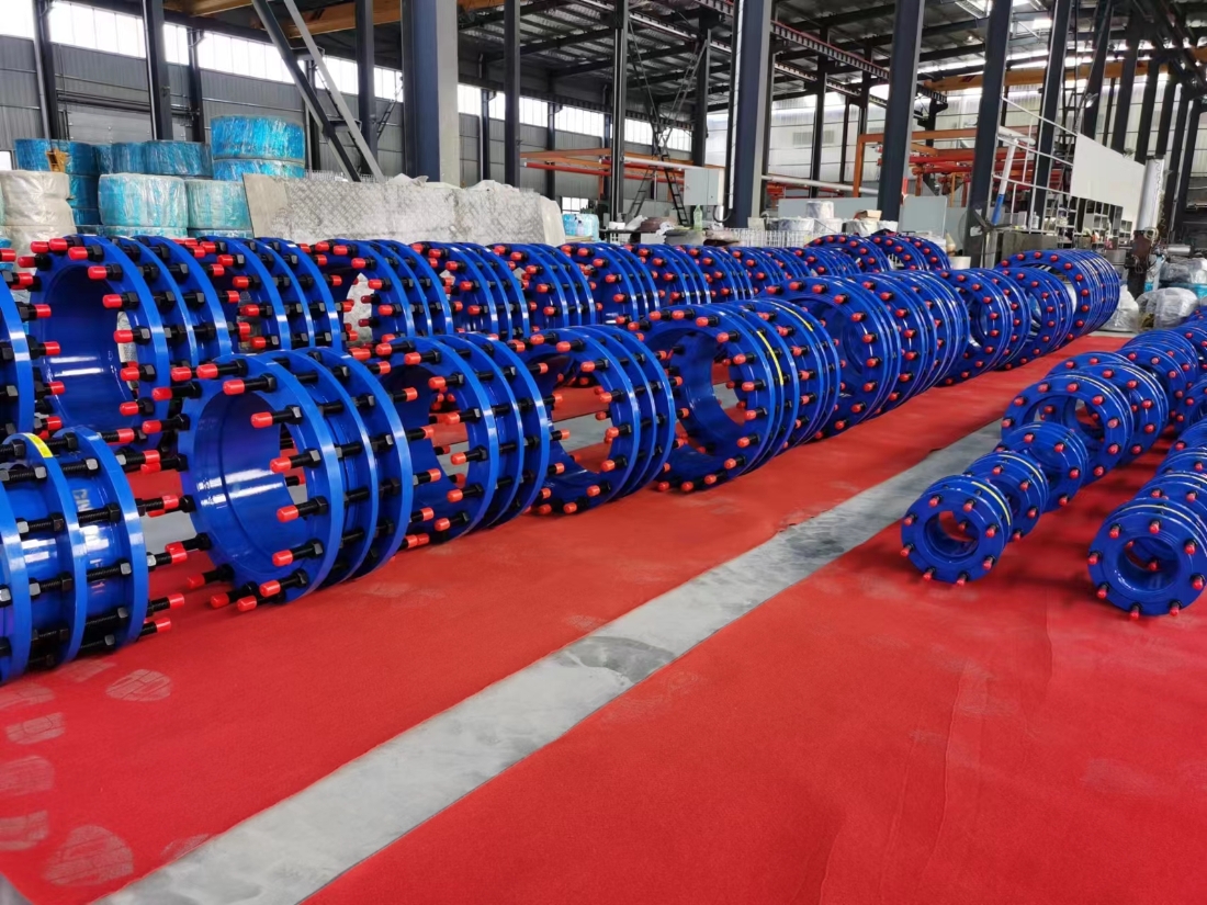 ms dismantling joint dn100 dn250 dn300 Galvanized Carbon Steel Single Flange Limit Expansion Ductile Iron