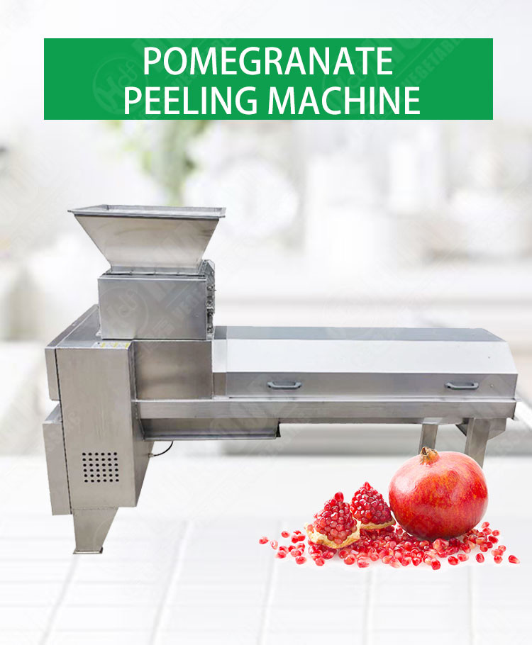 Passion Fruit Skin Removing 3TPH Pomegranate Seed Separator