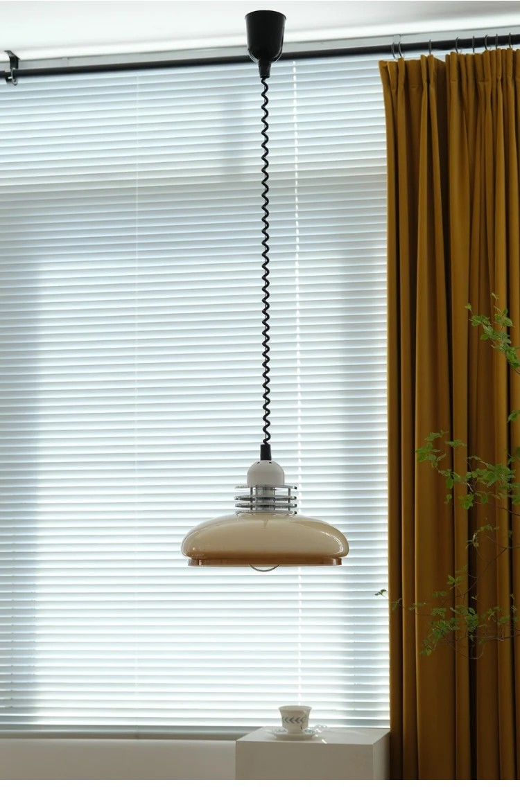 Nordic Retractable pendant light Retro Bauhaus lamp(WH-AP-583)