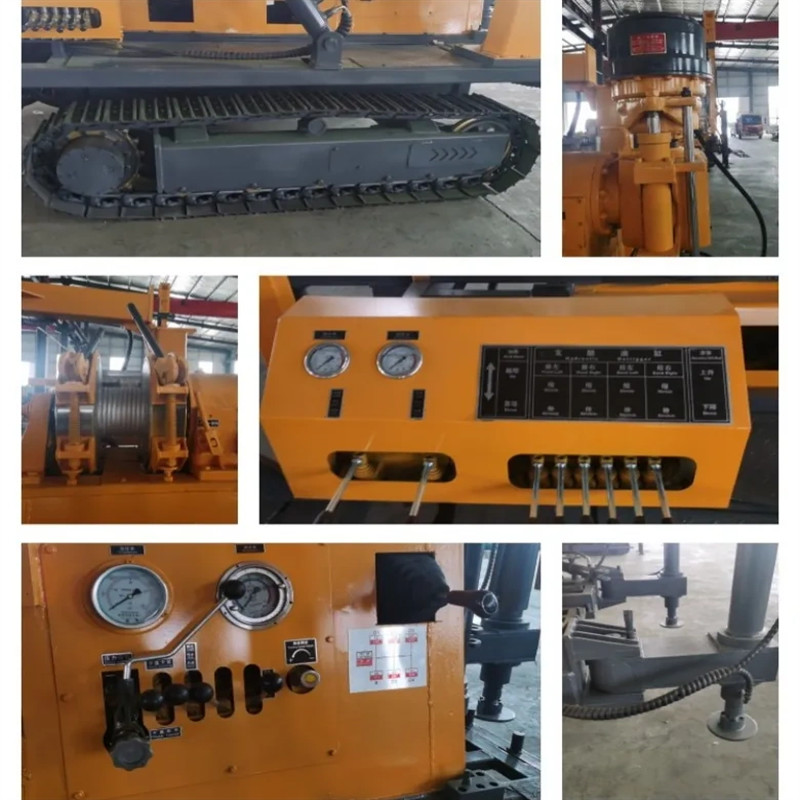 600m tracked mining exploration hydraulic core drilling machine/small engineering core drilling machine (XYD-3 type)